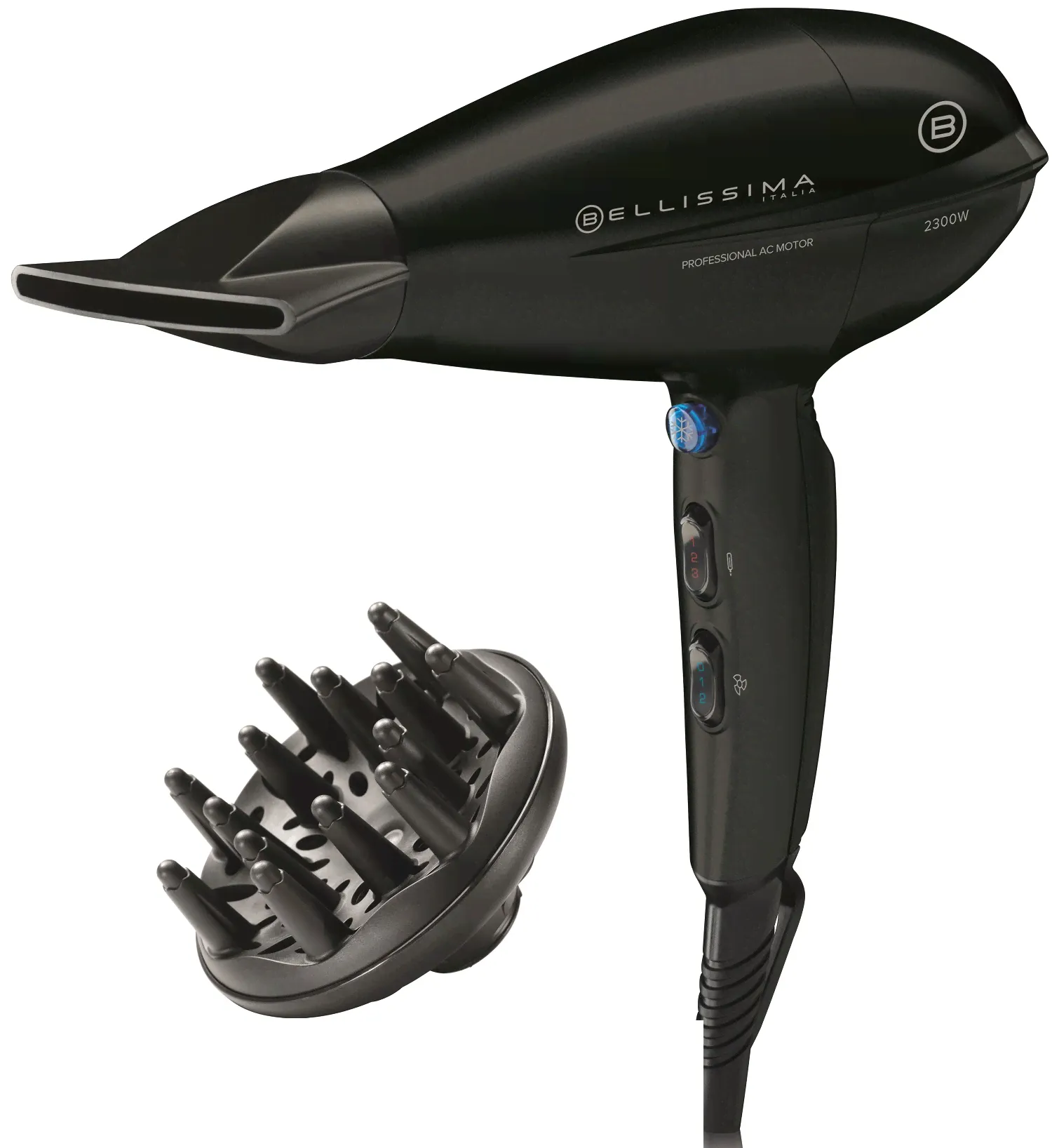 Фен Bellissima P11 2300 2300 Вт Black, Черный, P11 2300