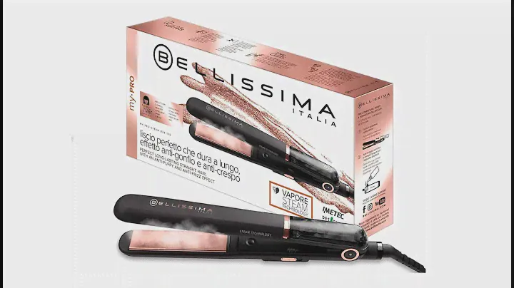 Bellissima My Pro Steam B28 100 Plancha de pelo vapor: modo de uso