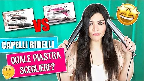 PIASTRA A VAPORE VS PIASTRA NORMALE! Imetec bellissima creativity vs Imetec bellissima my pro steam