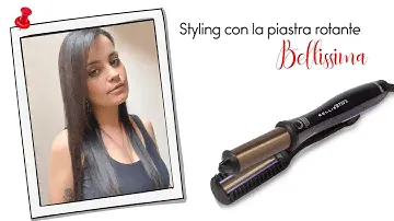 Styling con la piastra per capelli rotante Bellissima #Imetec