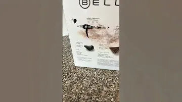 My Bellissima Italia Ceramic Hair Dryer ( Product test for Bellissima and Influenster) Slow Mo Vid